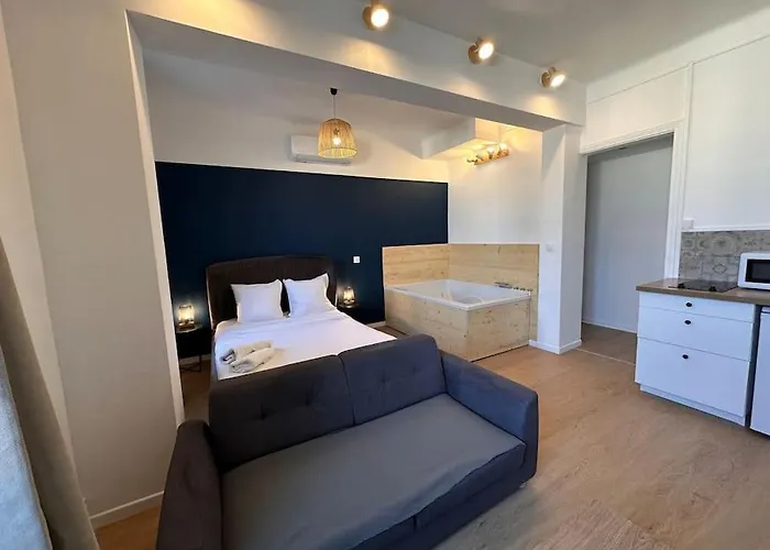 Apartment Britich 3d: Prive, Clim, Thermal/artem Nancy